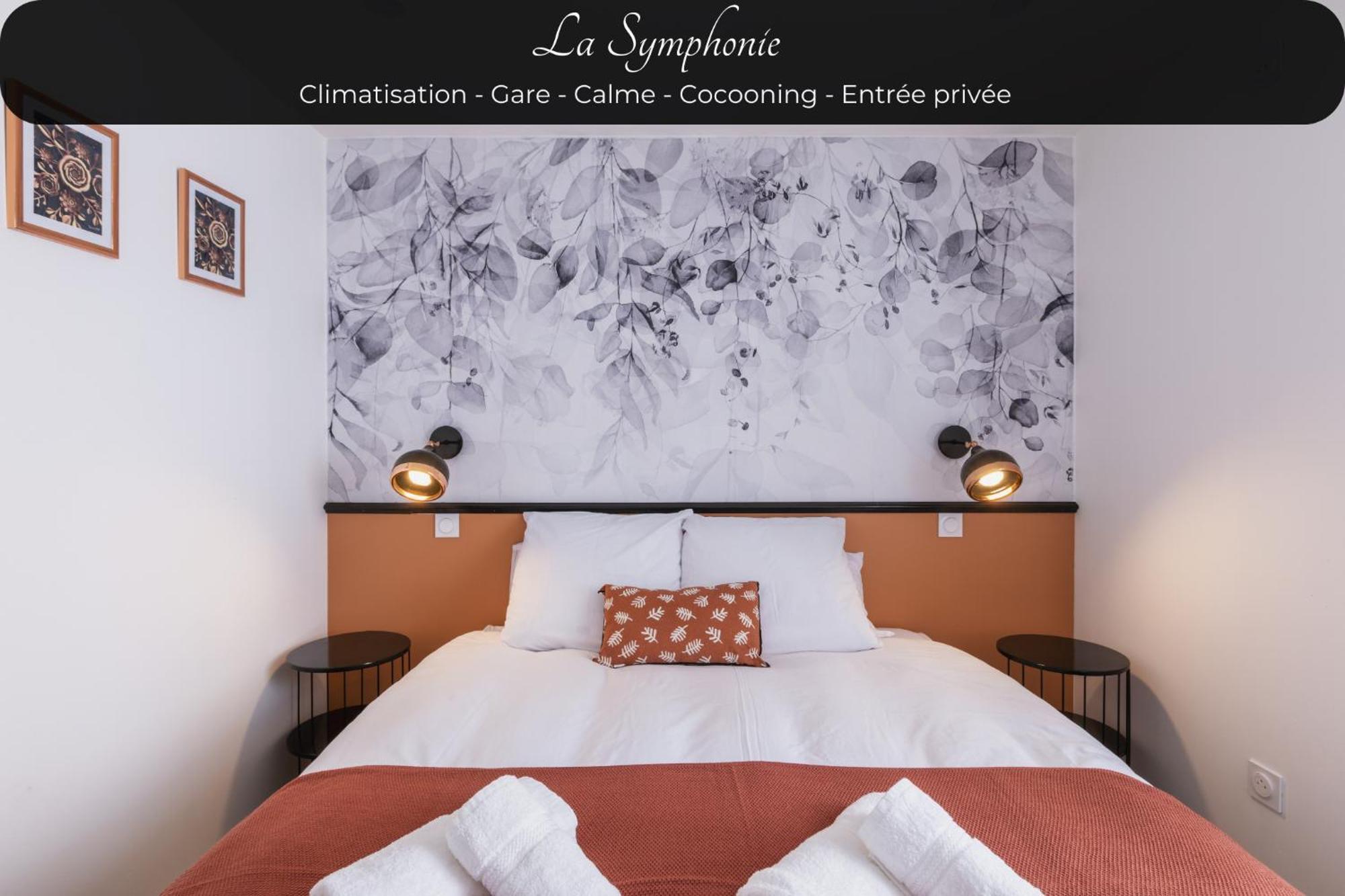 La Symphonie - Cosy - Climatisation - Proche Gare *