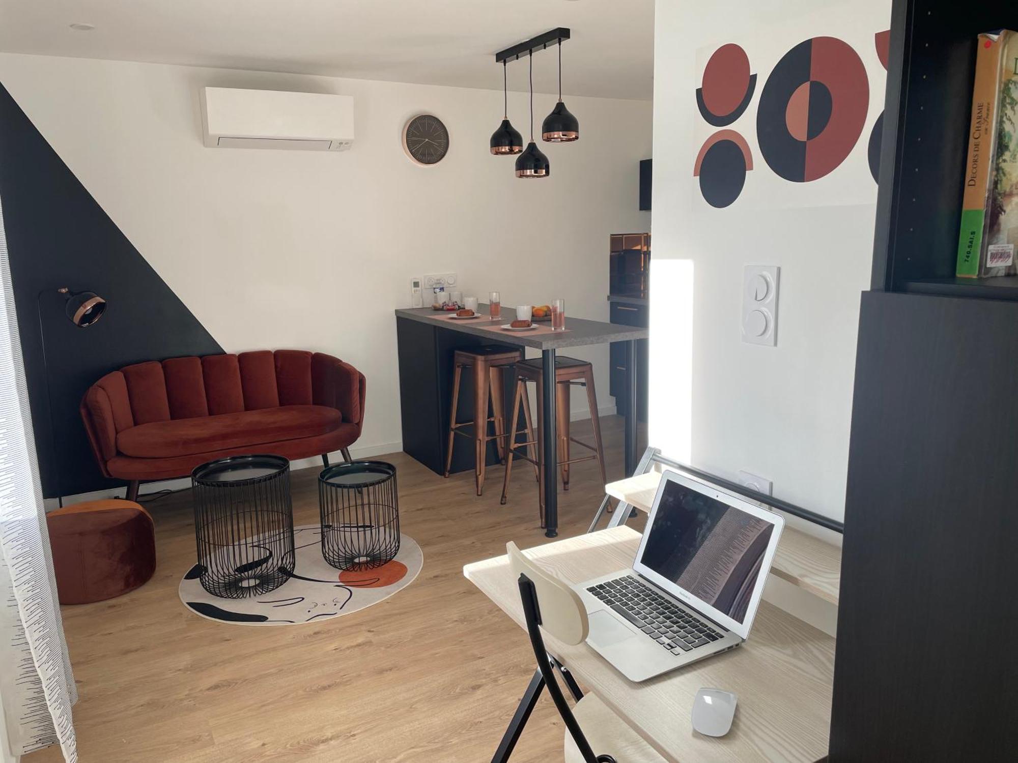 La Symphonie - Cosy - Climatisation - Proche Gare Apartment *